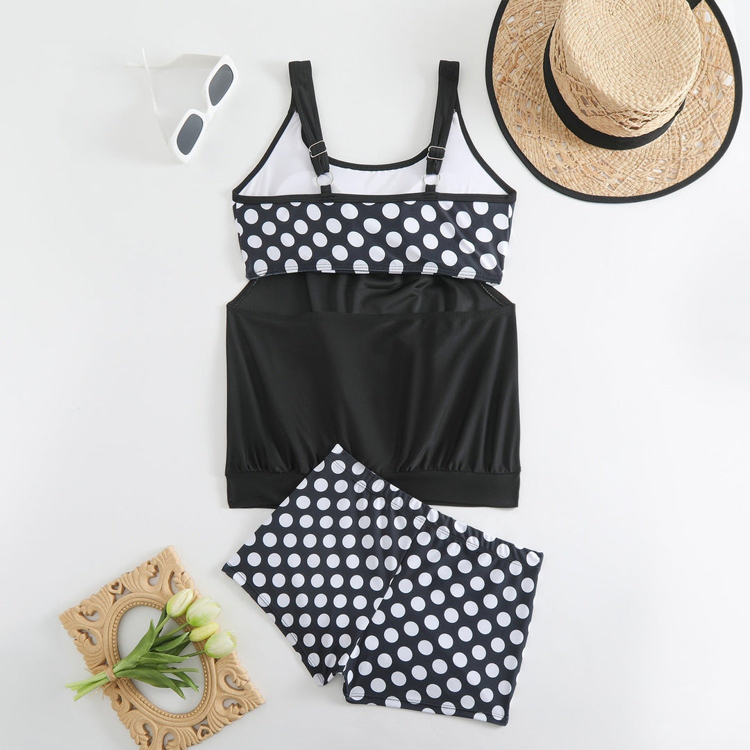 Valentina Polka Dot Tankini Set
