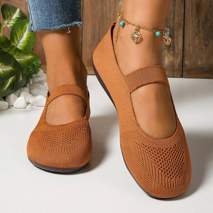 Valerie Breathable Knit Ballet Flats