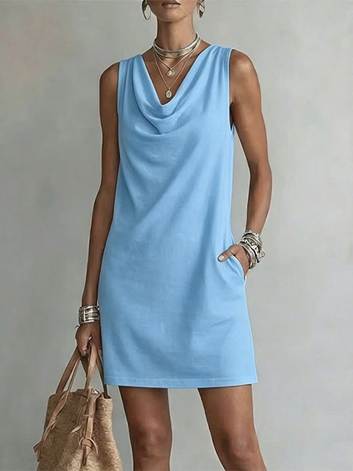 Valeria Dress - Sky Blue