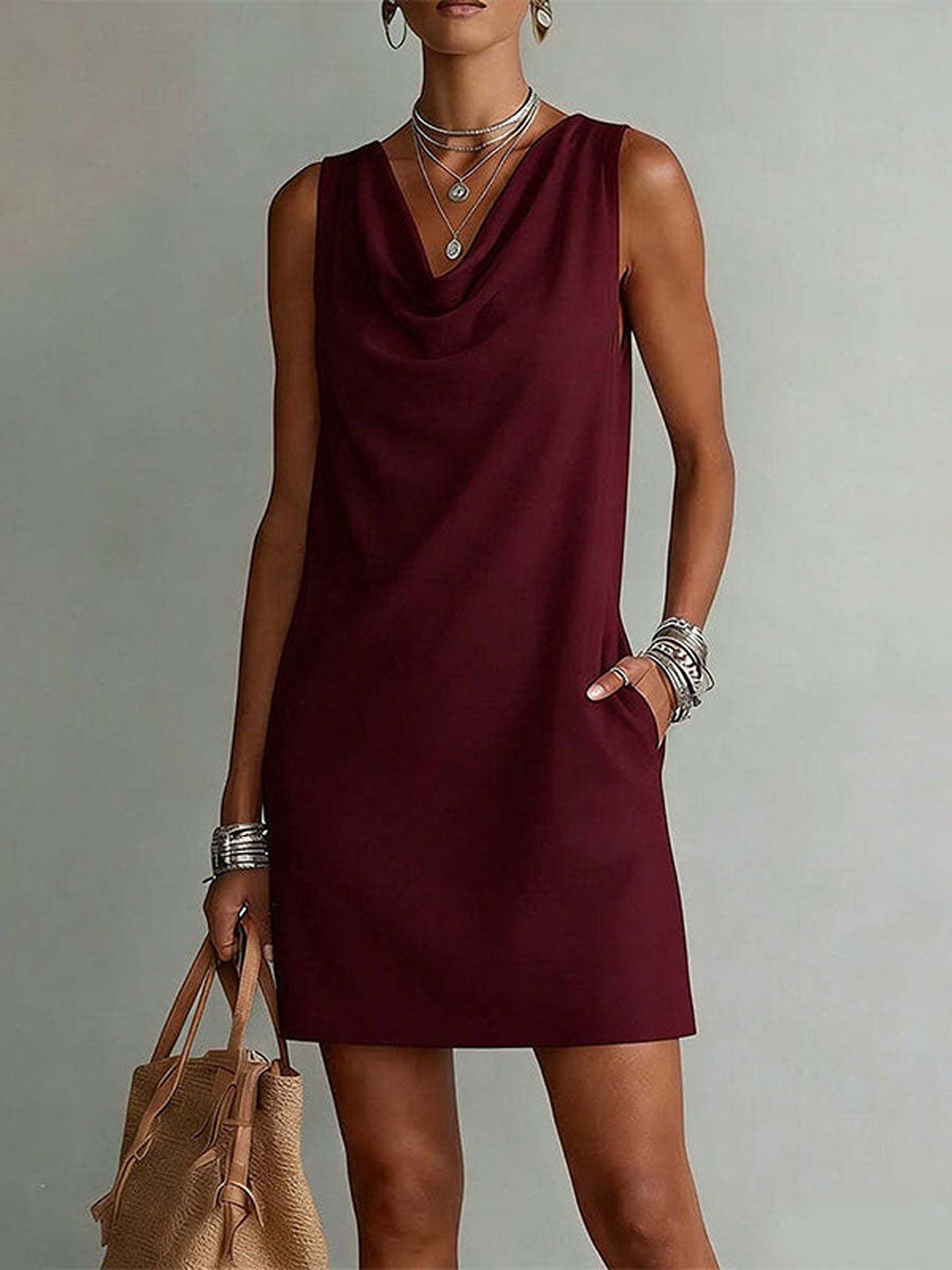 Valeria Dress - Red