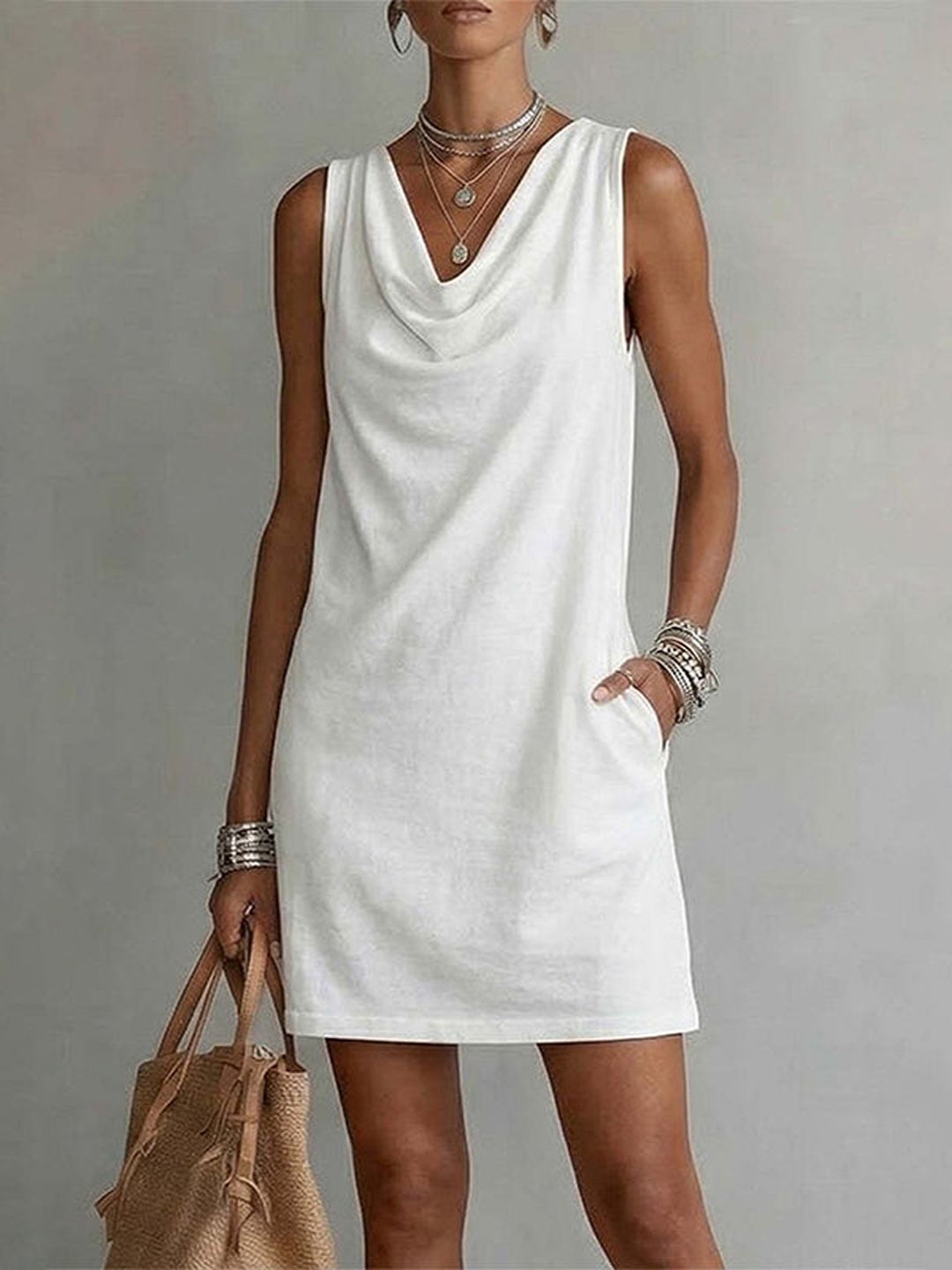 Valeria Dress - White